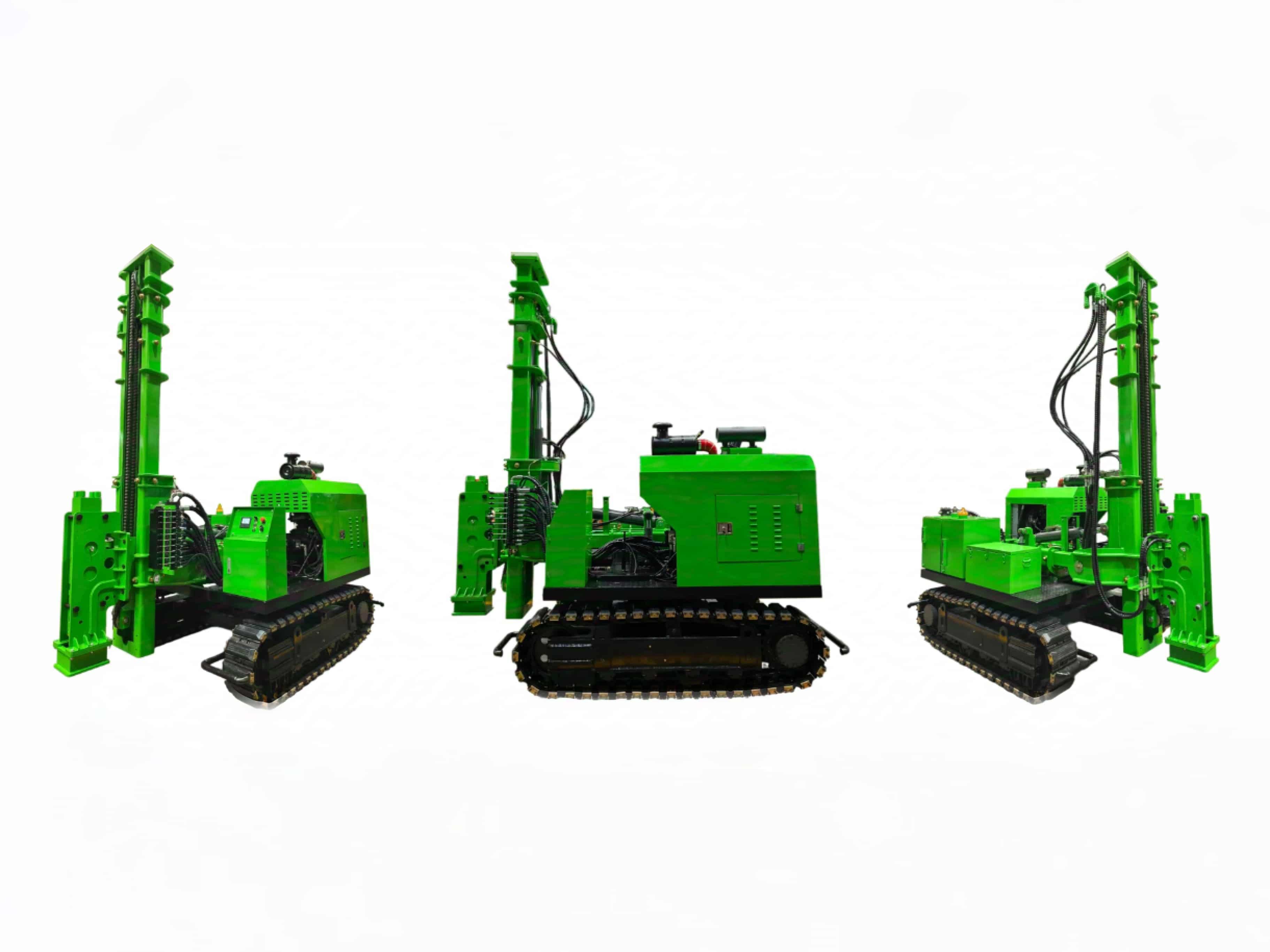 Nouveau produit de battage de pieux solaire ! Tezhong Machinery a développé et produit le TZ670